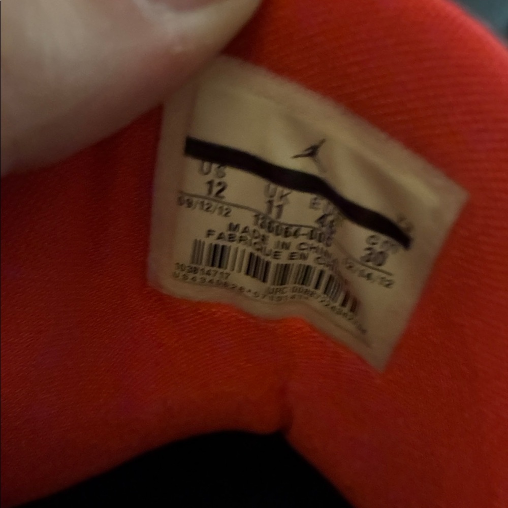 jordan 3 'crimsons' - Picture 2 of 6
